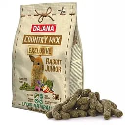 Корм Dajana Country mix Exclusive Junior для декоративных кроликов 500 г (DP408J)