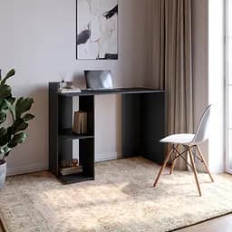 Cтол компьютерный с 2 ​​полками М-ЗОН Джеко 1200/12 Антрацит (MZN-031021)