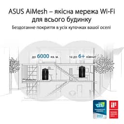 ASUS Маршрутизатор ZenWiFi Pro ET12 AXE11000 Wi-Fi6E 1PK - мініатюра 10