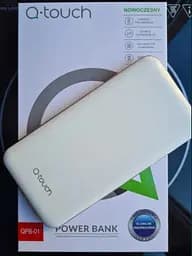 Зовнішній акумулятор Powerbank Q-Touch QPB-01 10000 mAh (Білий) - мініатюра 4