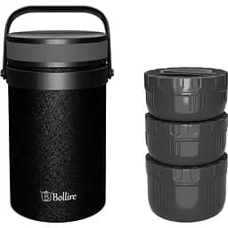 Термос Bollire BR-3507 харчовий 1.5 л чорний (BR-3507)