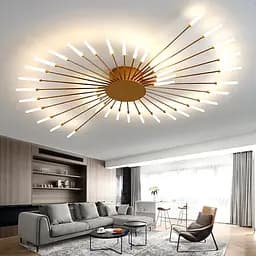 Стельова Led люстра Art BO-5251/42GD - мініатюра 4
