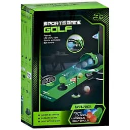 Гольф-набір MR 1365 з динозавром, світловими м’ячами та автоповерненням