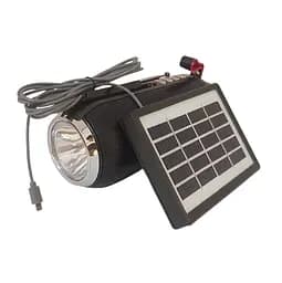 Портативна колонка FP-30-S із сонячною панеллю та ліхтарем