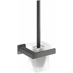 Йоржик для унітазу Omnires Nelson graphite NL80620GR, Графіт