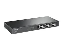 Комутатор TP-LINK TL-SG1024, 24x100/1000 Mb/s, металевий корпус, некерований - мініатюра 2