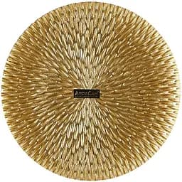 Тарілка ArdaCam Dolce, 21 см, золота