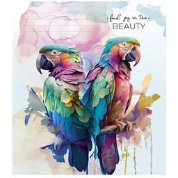 Тетрадь общая Beauty Школярик 036-3268L-2 в линию 36 листов