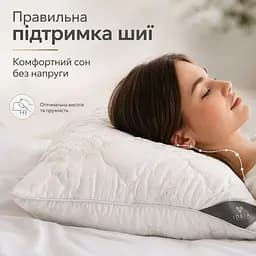 Подушка Ideia Air Dream Classic антиалергенна, на блискавці, троянди 50х70 см (8-11754*001) - мініатюра 6