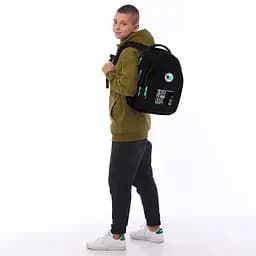 Рюкзак GoPack Teens 162M-4 Чорний (GO26-162M-4) - мініатюра 16