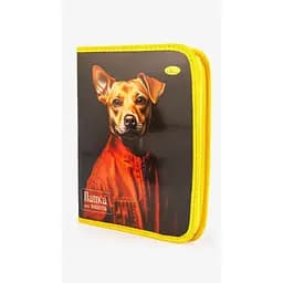 Папка для зошитів на блискавці "Собака" Апельсин АП-1001 Різнокольоровий