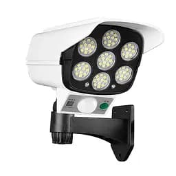Вуличний ліхтар настінний Yiwu 77 COB LED з датчиком руху та сонячною панеллю автономна лампа для саду городу HP-L-4 - мініатюра 2