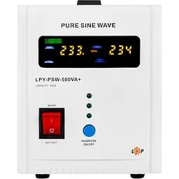 Джерело безперебійного живлення [ДБЖ] LogicPower LРY-PSW-500VA+ [4152] [108906] - мініатюра 3