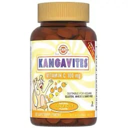 Кангавитес Solgar с витамином C 100 мг 90 таблеток