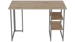 Комп'ютерний стіл Ferrum-decor Кевін 75x140x60 сірий ДСП Дуб Сан-Марино 32мм (FRD-101737) - мініатюра 3