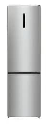 Холодильник з нижньою морозильною камерою Gorenje 200х60х60см 2 двері 235(96) л А++ Total NF (NRK6202AXL4) - мініатюра 2
