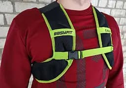 Жилет-обтяжувач EasyFit JetPack 5 кг з металевими кульками - мініатюра 3