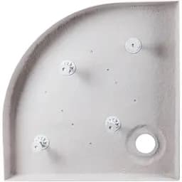Душова кабіна Lidz Latwa SC80x80.SAT.LOW.GR скло тоноване 4 мм з душовим піддоном Qtap Robin 308 - мініатюра 3