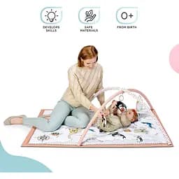 Розвиваючий килимок-намет 3 в 1 Kinderkraft Tippy (00-00304277) - мініатюра 12