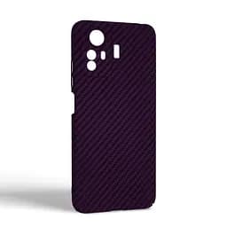 Карбоновый чехол для Xiaomi Redmi Note 12S 4G, LikeCarbon, фиолетовый, панель, защитный чехол-накладка, ультратонкий и легкий, противоударный, обеспечивает защиту от ударов, падений и царапин, ArmorStandart (ARM71950) - мініатюра 2