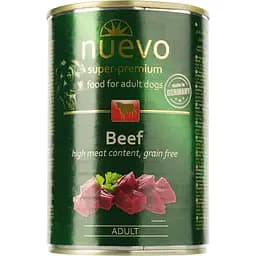 Влажный корм для взрослых собак Nuevo Adult с говядиной 400 г (95004 (403))