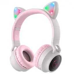 Навушники Bluetooth Hoco W27 Cat Ear Wireless Headphones Grey