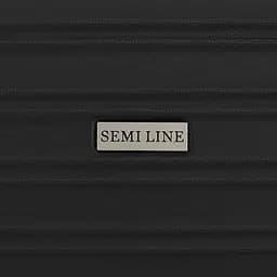 Валіза велика Semi Line 28 дюймів (L) ABS-Plastic Black (T5636-3) - мініатюра 9