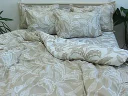 Комплект постільної білизни TAG Tekstil з компаньйоном Євро 000210467 (R-T9152) - мініатюра 2