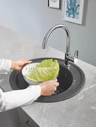 Кухонна мийка Grohe K200 із композиту 31656AT0, Чорний - мініатюра 5