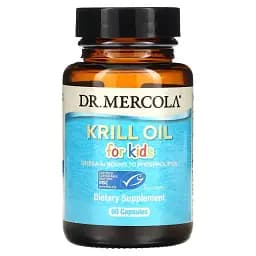 Масло криля для детей Dr. Mercola Krill Oil for Kids 60 капсул