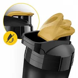 Шейкер спортивний 4FIZJO Ultra 700 мл Black/Gold (P-5905973407038) - мініатюра 12