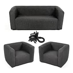 Комплект надувной мебели Wall Sticker SW-00002659 диван и 2 кресла серый