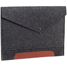 Фетровый чехол-конверт для Macbook 14" (GM11) черный