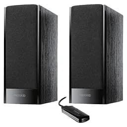 Акустична система Microlab 2.0 B-56, 3Вт., USB живлення, чорне дерево (B56 BLACK WOODEN) - мініатюра 2