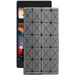 Чохол StatusCASE з екошкіри для планшету Lenovo Tab 3 7 TB3-710i Сірий ромб