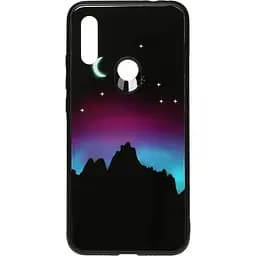 Чохол-накладка Toto Night Light Print Glass Case Xiaomi Redmi 7 Young Moon