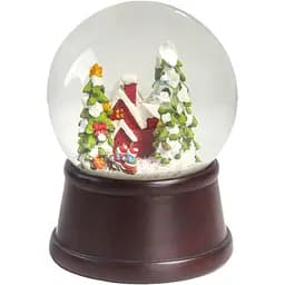 Снігова куля MBM My Home Будинок в лісі 13.5 см (DH-ST-34 COLOR)