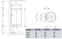 Водонагрівач Gorenje GBF 100/UA (GBF 100) (294124) - мініатюра 2