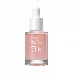 Осветляющая сыворотка с экстрактом персика 70% Peach 70% Niacinamide Serum Anua 30 мл
