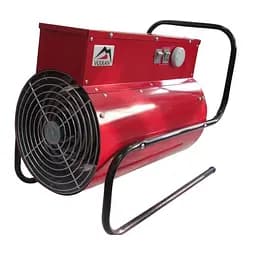 Електрична теплова гармата Vulkan 6,0 кВт, площа обігріву 60 кв.м., червоний, підлоговий, 380В (6000 ТП)