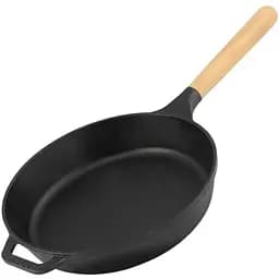 Сковорода чугунная Brizoll Next с ручкой 24х4.7 см (N2447-P)