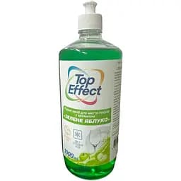 Рідкий засіб для миття посуду Top Effect Зелене яблуко 1 л