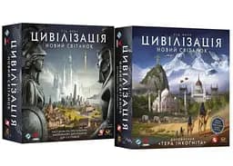 Настольная игра Geekach Games Цивилизация. Новый рассвет с дополнением Терра инкогнита (укр.) (GKCH194cv+1)