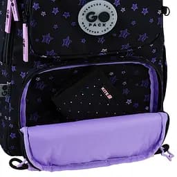 Рюкзак GoPack Education 120M-1 Stars Чорно-фіолетовий (GO26-120M-1) - мініатюра 10