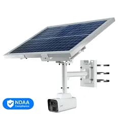 4G IP-відеокамера 4Mp TVT TD-9846SP1(BA/G4/WR2) f=2.8mm з сонячною батареєю, з мікрофоном, повнокольорова (77-00359) - мініатюра 1