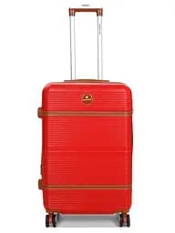 Валіза середня M ABS-пластик Worldline Airtex 629 67×45×27см 74л Червона - мініатюра 2