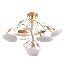 Люстра стельова Brille флористика G9 45W G+WH (BKL-530C/9)