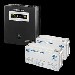 Комплект резервного питания LP (LogicPower) ИБП + мультигелевая батарея (UPS W1500 + АКБ MG 3600Wh)