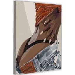 Картина по номерам с алмазной мозаикой Santi Грация 40х50 см (954949)