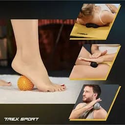 Набір масажних м'ячів Trex Sport TX-005MSC 5 в 1 для йоги та фітнесу EPP - мініатюра 10